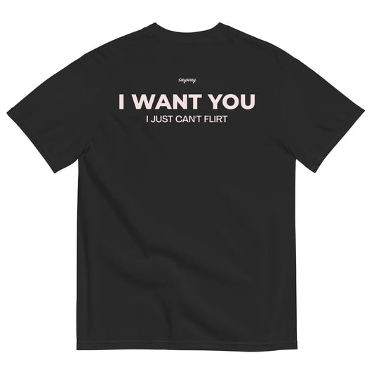 I JUST CAN’T FLIRT (BLACK)